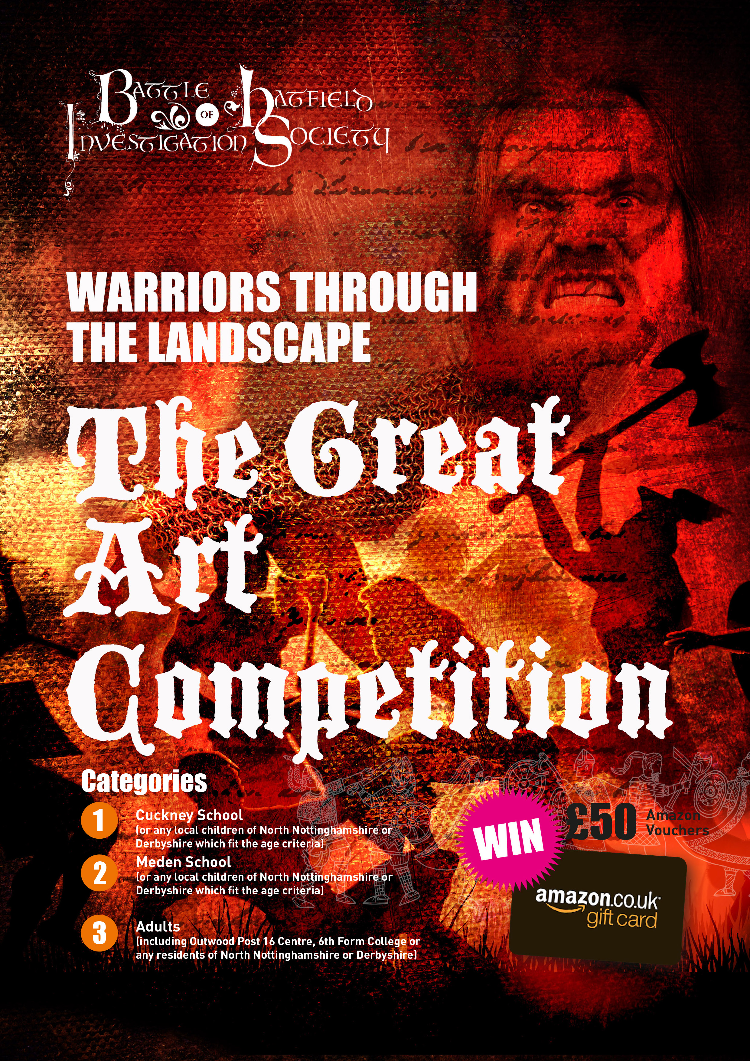 “Warriors Through The Landscape”  Art Competition